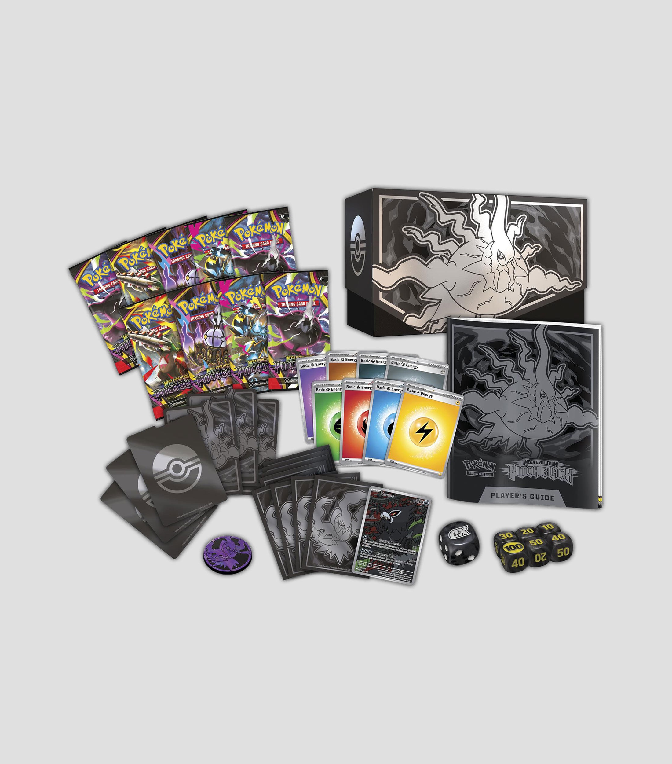 Pokémon TCG Mega Evolution Pitch Black Elite Trainer Box ETB Inglés 4 Pokémon TCG Mega Evolution Pitch Black Elite Trainer Box ETB Inglés - Imagen 4