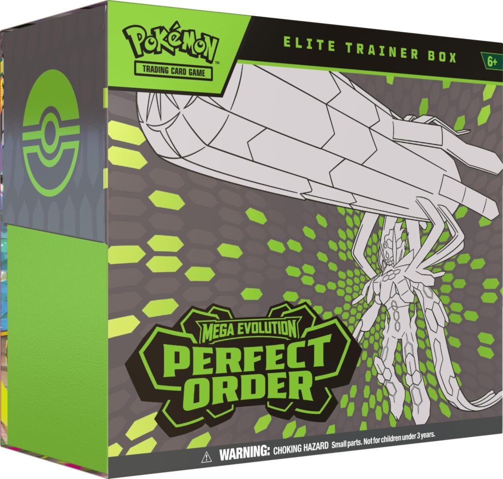 Pokemon TCG Mega Evolution Perfect Order ETB Inglés