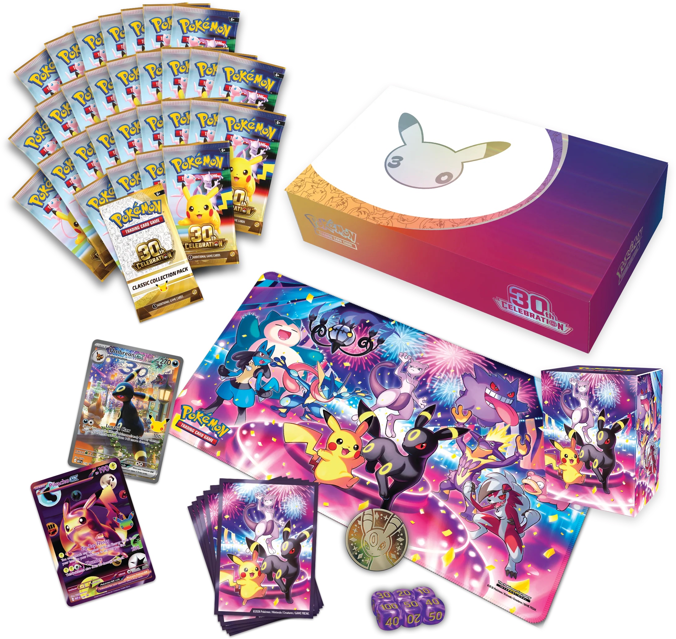 Pokémon TCG: 30TH Celebration Ultra-Premium Collection | Inglés 2 Pokémon TCG: 30TH Celebration Ultra-Premium Collection | Inglés - Imagen 2