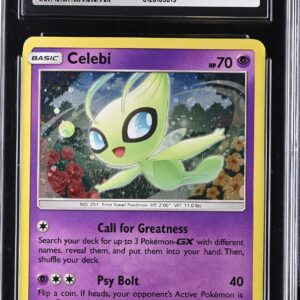 Celebi Pokémon 2019 Black Stars Promo SM224 CGC7
