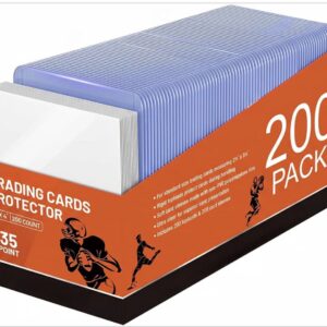 200 Clear Card Sleeves y Protectores de Cartas Top Loader 35PT