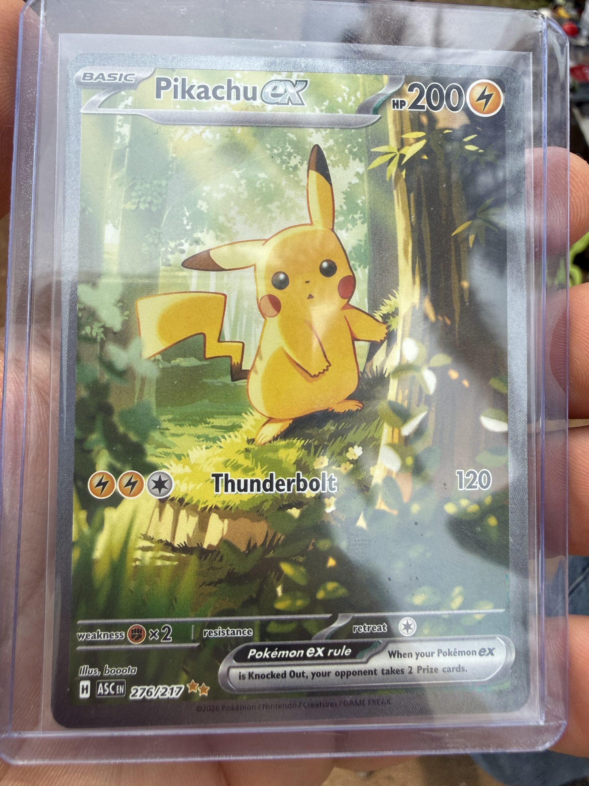Pikachu ex 276/217 SIR Treekachu | Ascended Heroes Pokémon TCG 2 Pikachu ex 276/217 SIR Treekachu | Ascended Heroes Pokémon TCG - Imagen 2