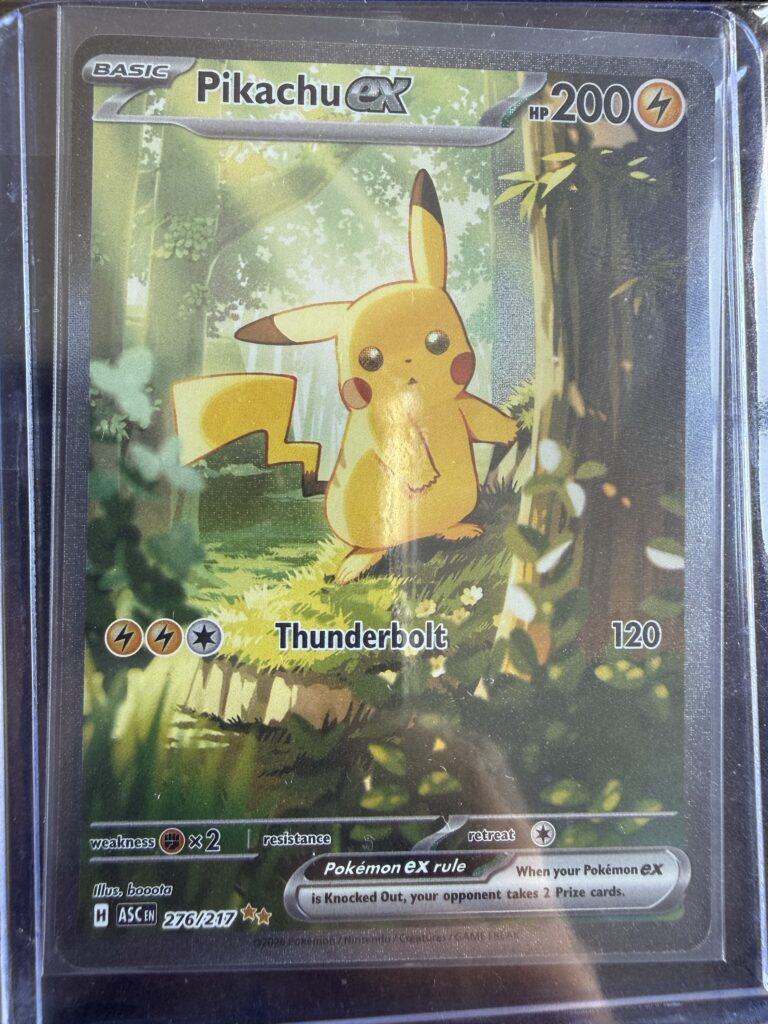 Pikachu ex 276/217 SIR Treekachu | Ascended Heroes Pokémon TCG