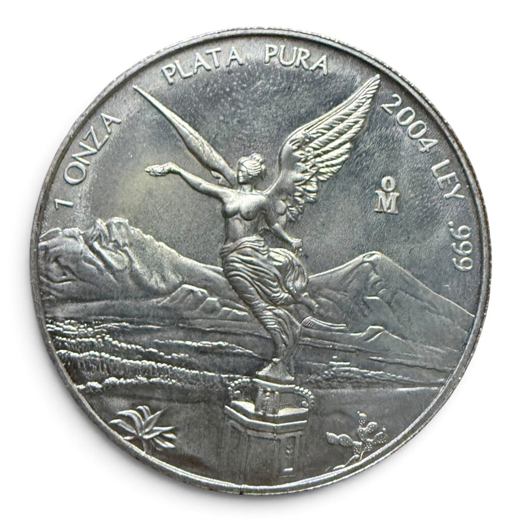 Inicio TodoPrecio.com 2 Onza Libertad Plata Pura 999 2004 Mo.
