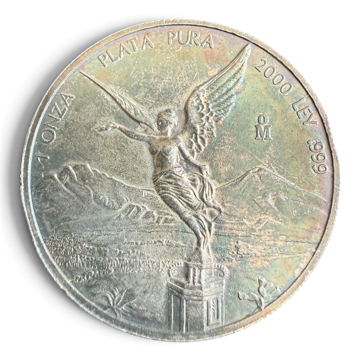 Onza Libertad 2000 Plata Pura .999 Mo. 1 Onza Libertad 2000 Plata Pura .999 Mo.