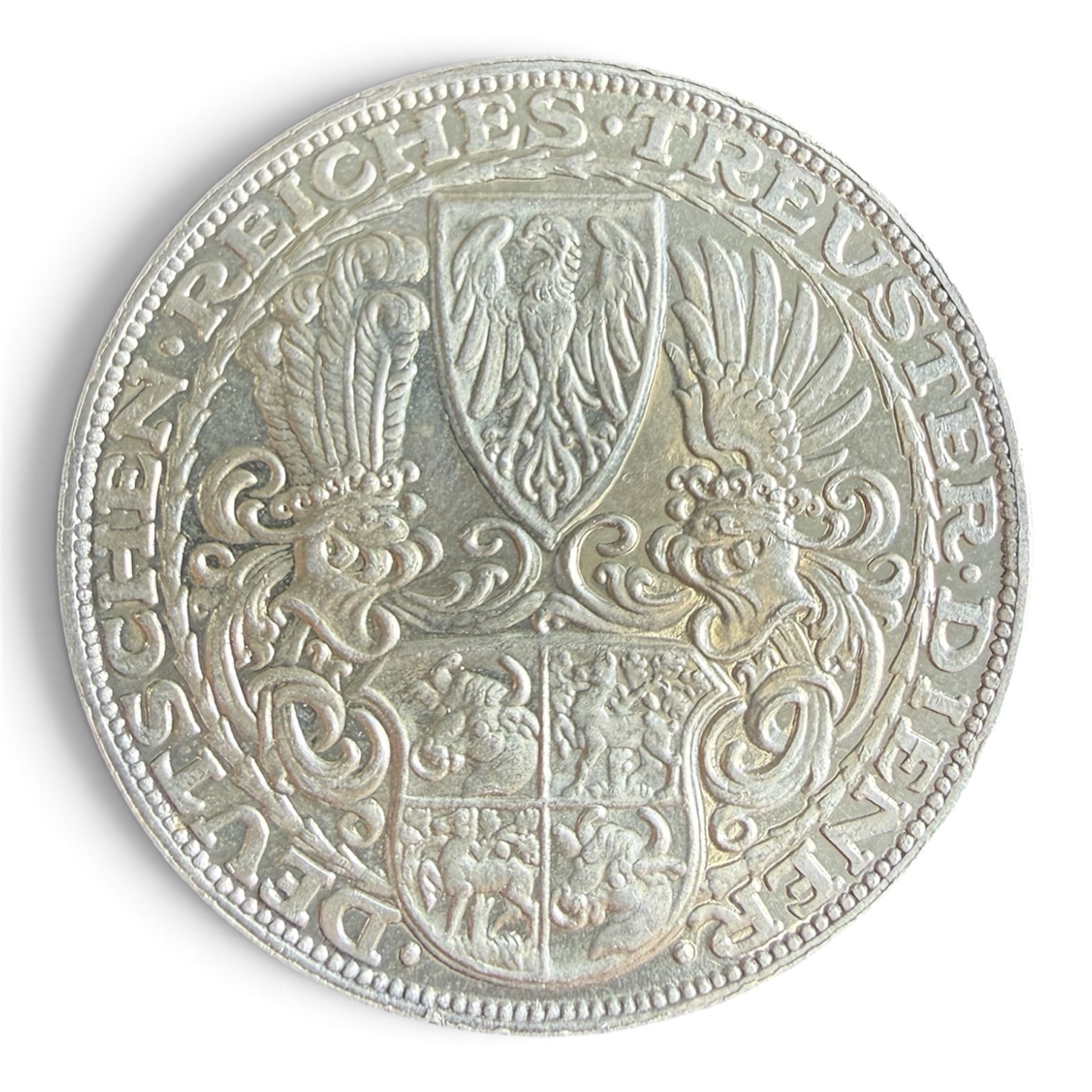 Medalla Hindenburg 1927 Plata .900 | Alemania República de Weimar 2 Medalla Hindenburg 1927 Plata .900 | Alemania República de Weimar - Imagen 2