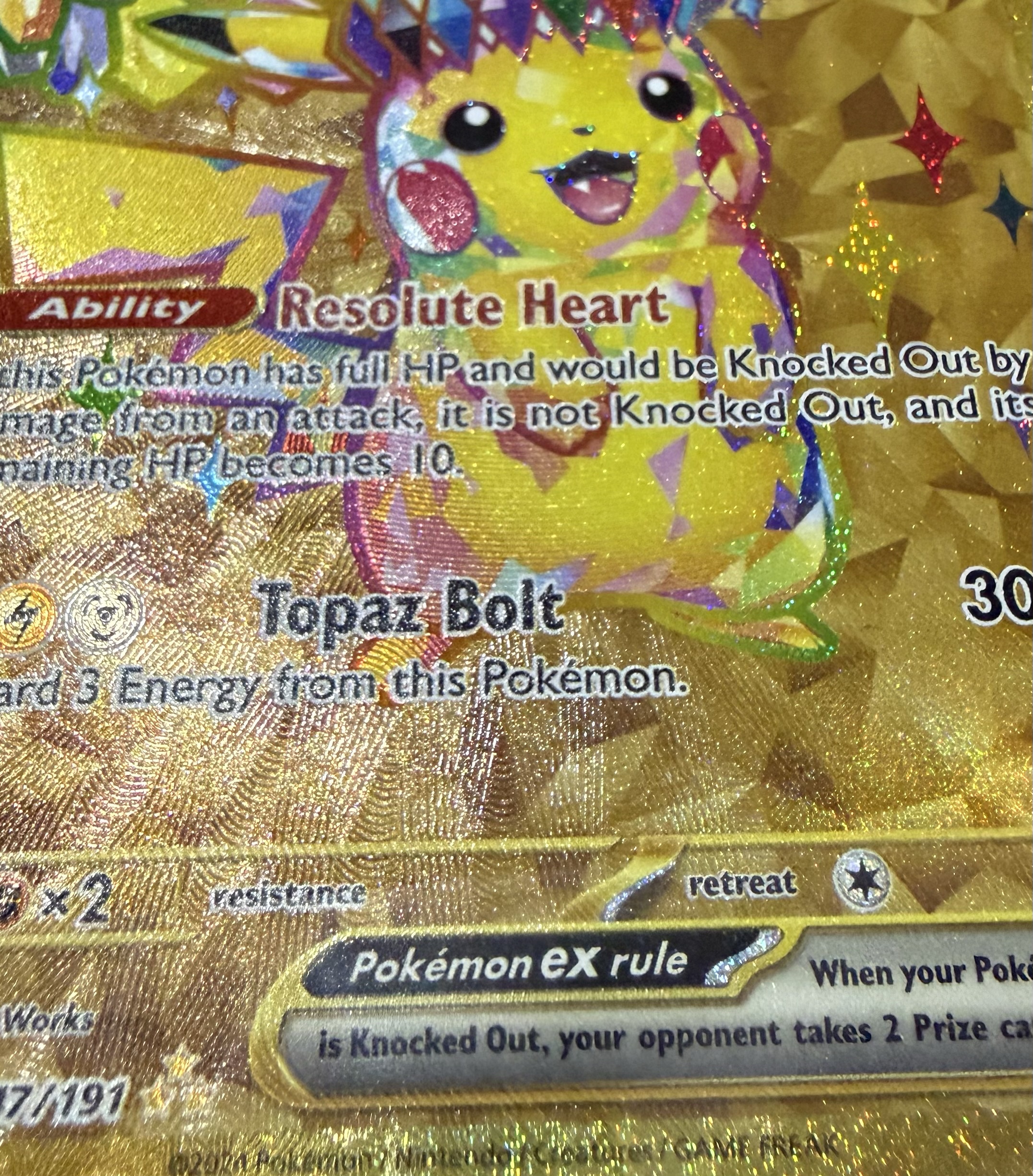 Pikachu ex 247/191 Hyper Rare Dorada | Surging Sparks | Pokémon TCG 7 Pikachu ex 247/191 Hyper Rare Dorada | Surging Sparks | Pokémon TCG - Imagen 7