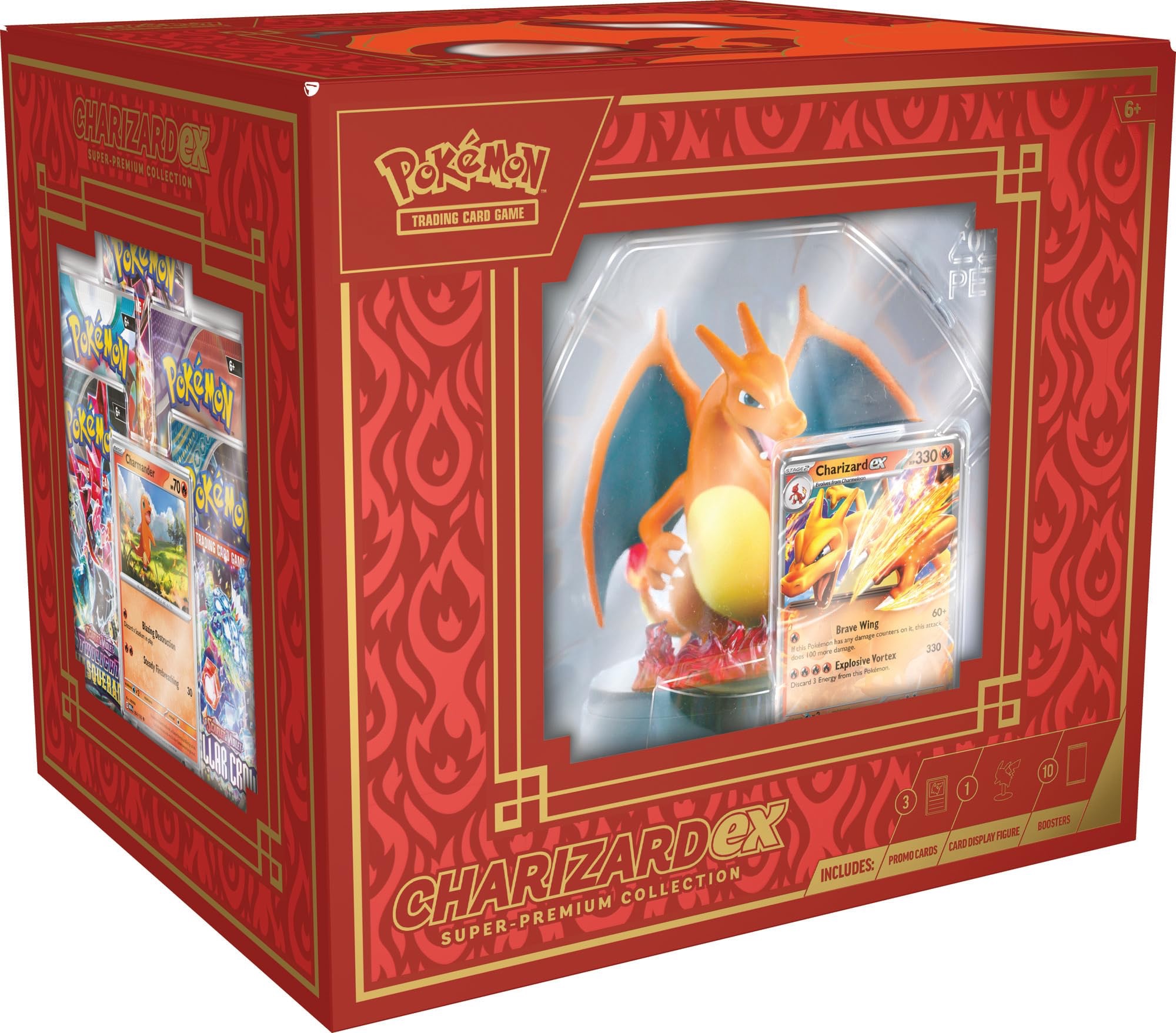 Pokémon TCG Charizard ex Super-Premium Collection | Caja Sellada 1 Pokémon TCG Charizard ex Super-Premium Collection | Caja Sellada