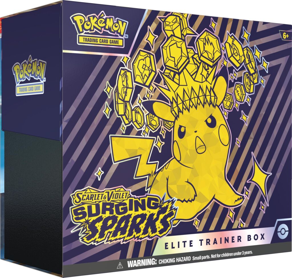 Inicio TodoPrecio.com 2 Pokémon TCG Surging Sparks Elite Trainer Box ETB Inglés