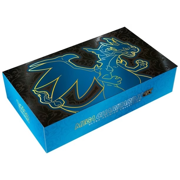 Pokémon TCG: Mega Charizard X ex Ultra-Premium Collection | Inglés 2 Pokémon TCG: Mega Charizard X ex Ultra-Premium Collection | Inglés - Imagen 2